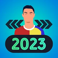 Скачать взломанную Guess The Footballer 2023  [МОД Бесконечные монеты] - последняя версия apk на Андроид