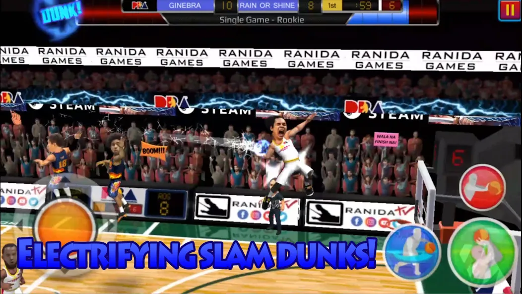 Basketball Slam! (Баскетбол Слэм)  [МОД Бесконечные монеты] Screenshot 2