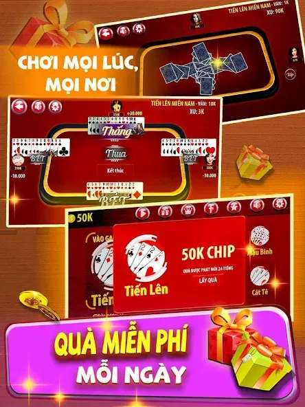 Tiến Lên Miền Nam - Tien Len  [МОД Все открыто] Screenshot 3