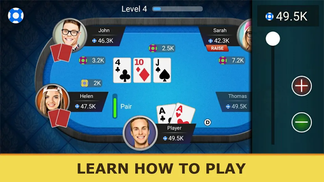 Poker Offline: Texas Holdem  [МОД Меню] Screenshot 3