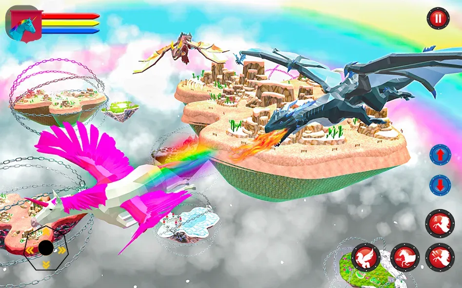 Flying Unicorn Pegasus Games  [МОД Mega Pack] Screenshot 1