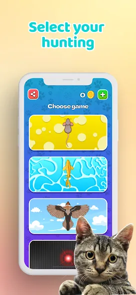 Games for Cat－Toy Mouse & Fish  [МОД Unlocked] Screenshot 2