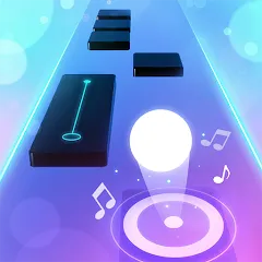 Скачать взломанную Piano Hop - Music Tiles (Пиано Хоп)  [МОД Много монет] - стабильная версия apk на Андроид