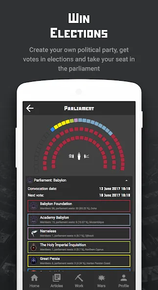 Rival Regions: world strategy (Ривал Регионс)  [МОД Unlocked] Screenshot 3