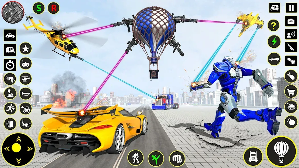 Truck Game - Car Robot Games  [МОД Все открыто] Screenshot 4