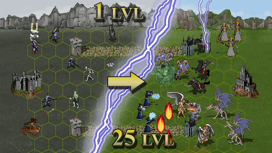 Heroes of Might: Magic arena 3  [МОД Unlocked] Screenshot 4