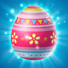 Взломанная Easter Magic - Match 3 Game (Истер Мэджик)  [МОД Unlocked] - стабильная версия apk на Андроид