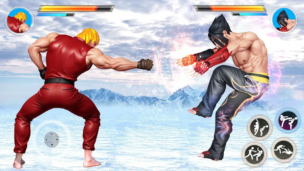 Kung Fu Karate Fighting Games  [МОД Unlimited Money] Screenshot 4