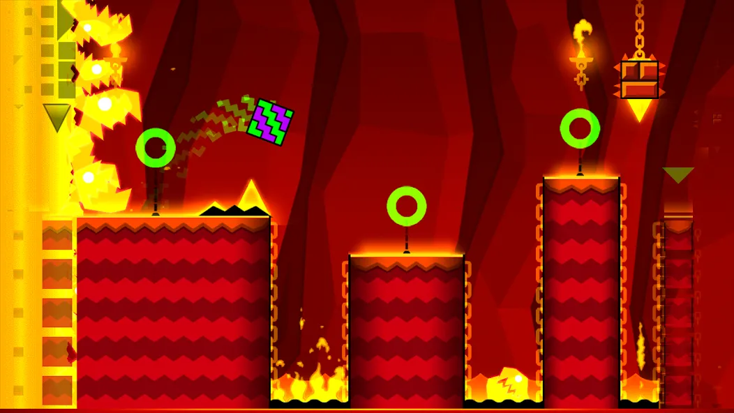 Geometry Dash Meltdown (Геометрия Дэш Мелтдаун)  [МОД Бесконечные монеты] Screenshot 2