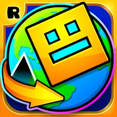 Взломанная Geometry Dash World (Геометри Дэш Ворлд)  [МОД Menu] - последняя версия apk на Андроид