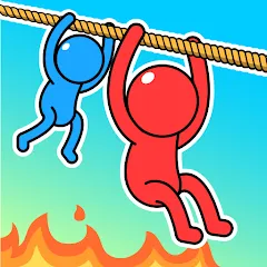 Скачать взлом Rope Puzzle (Роуп Паззл)  [МОД Много монет] - стабильная версия apk на Андроид