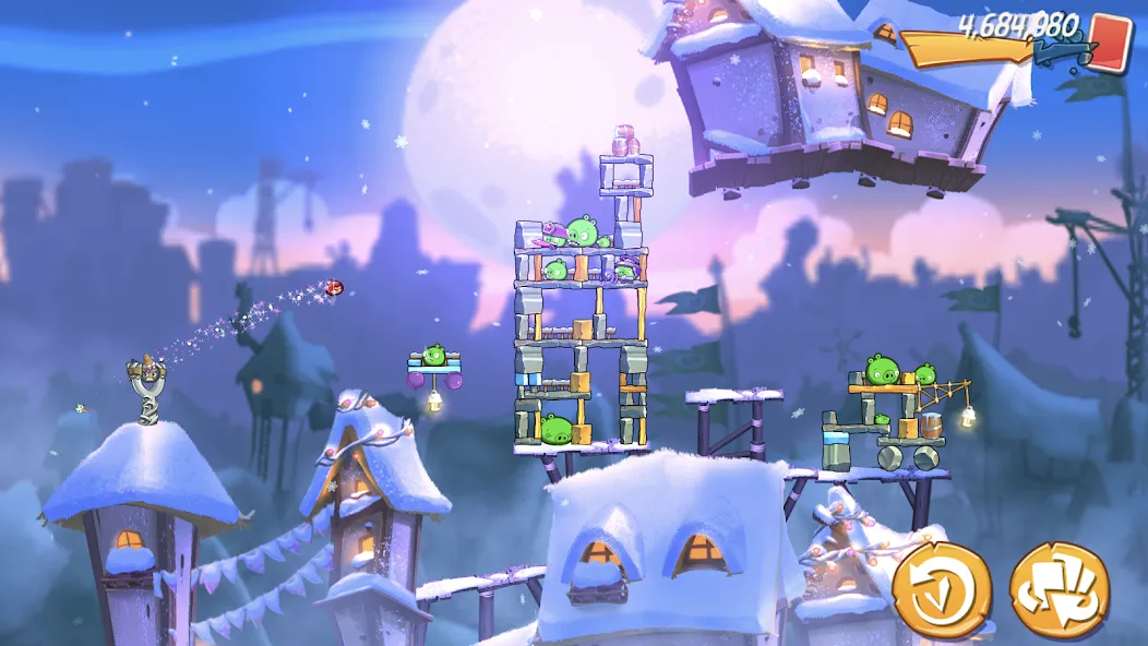 Angry Birds 2 (Энгри Бердс 2)  [МОД Бесконечные монеты] Screenshot 1