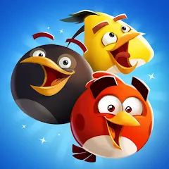 Скачать взломанную Angry Birds Blast (Энгри Бердс Бласт)  [МОД Mega Pack] - стабильная версия apk на Андроид