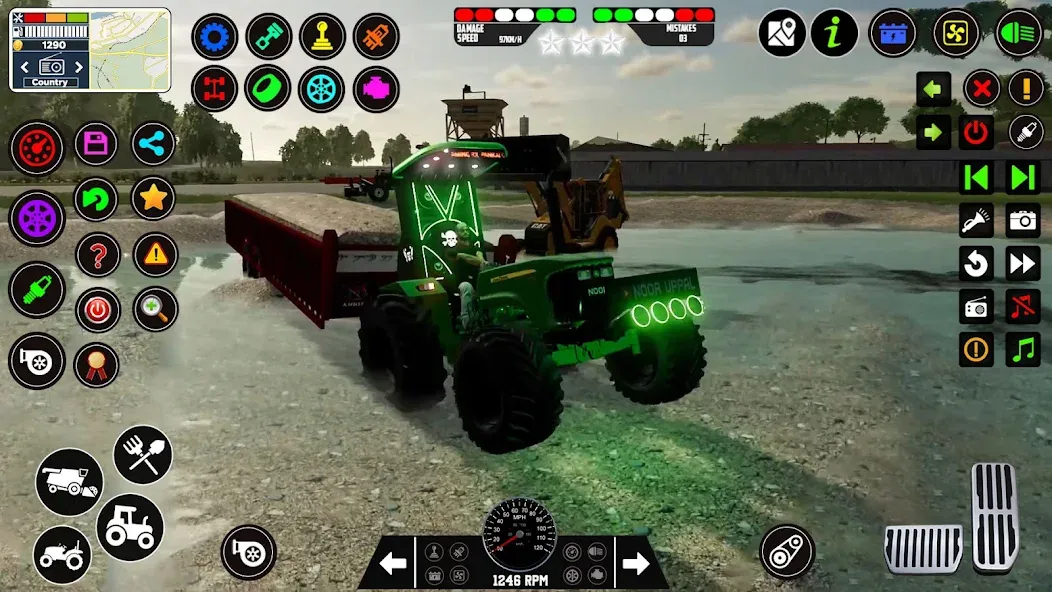 Indian Tractor Farming Games  [МОД Много денег] Screenshot 3