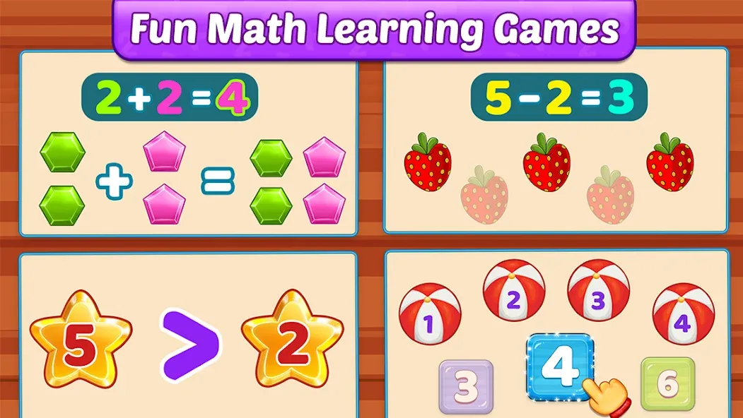 Math Kids: Math Games For Kids  [МОД Много денег] Screenshot 5