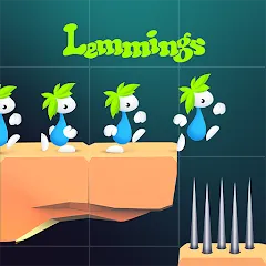 Скачать взломанную Lemmings (Леммингс)  [МОД Много монет] - последняя версия apk на Андроид