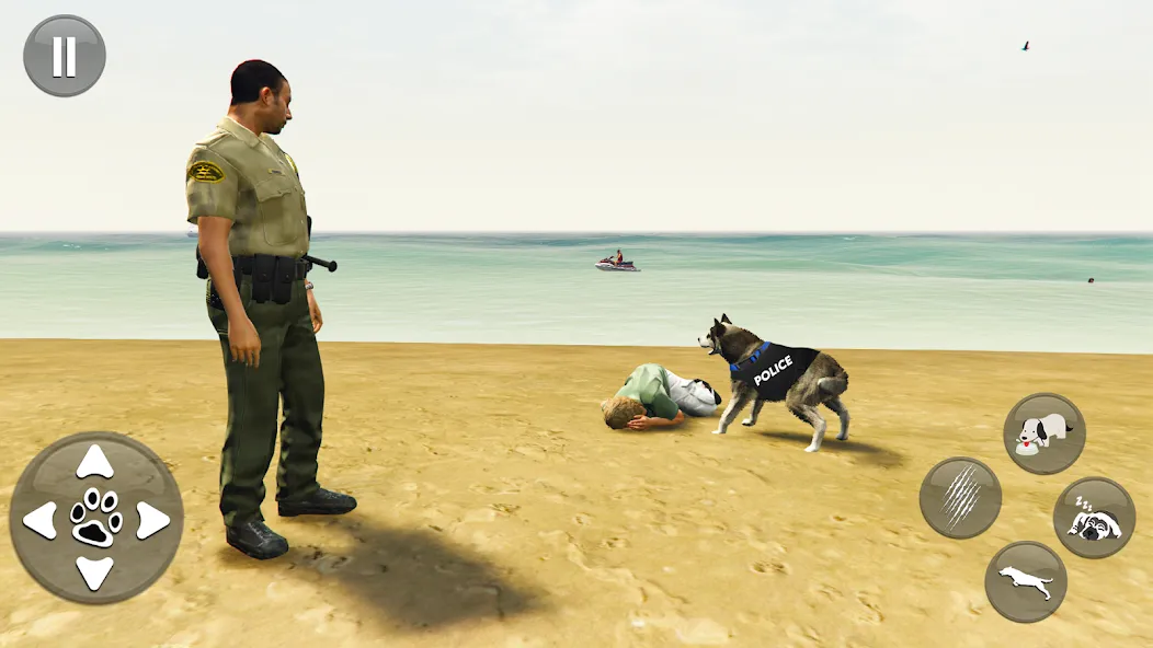 Toby Police Dog Sim: Dogs Game  [МОД Unlocked] Screenshot 3