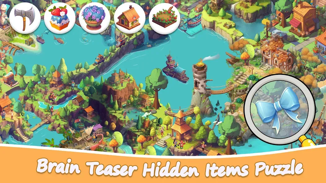 Find It Hidden Objects Games (Скавенджер Хант)  [МОД Бесконечные деньги] Screenshot 2