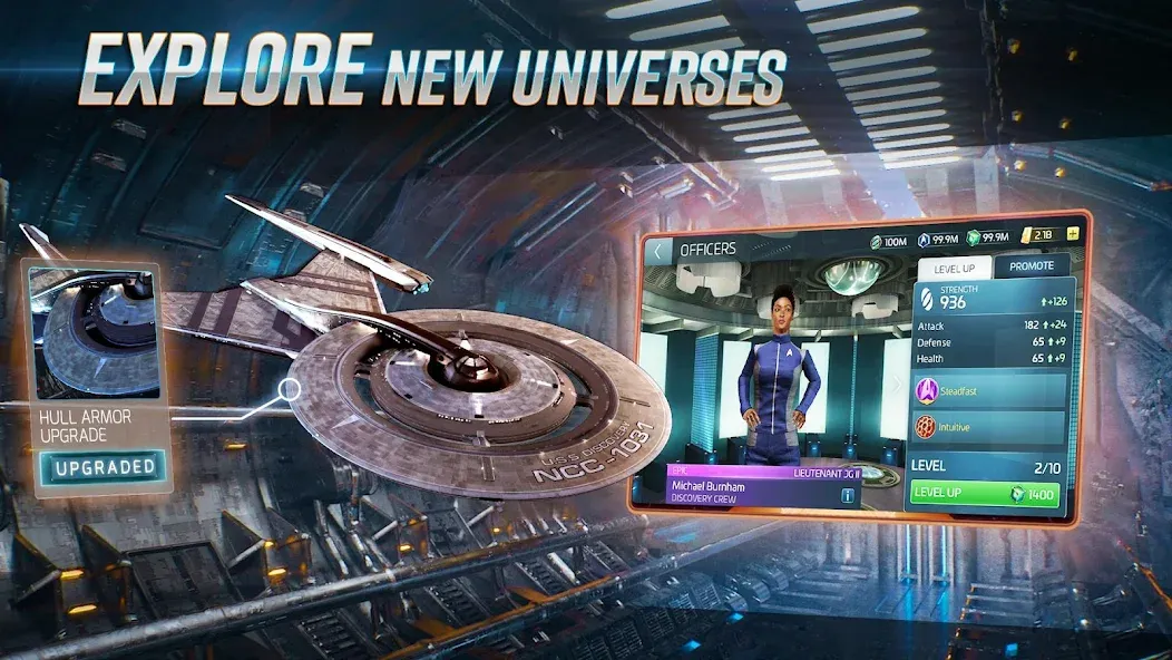 Star Trek™ Fleet Command (Стар Трек Флот Комманд)  [МОД Unlimited Money] Screenshot 1