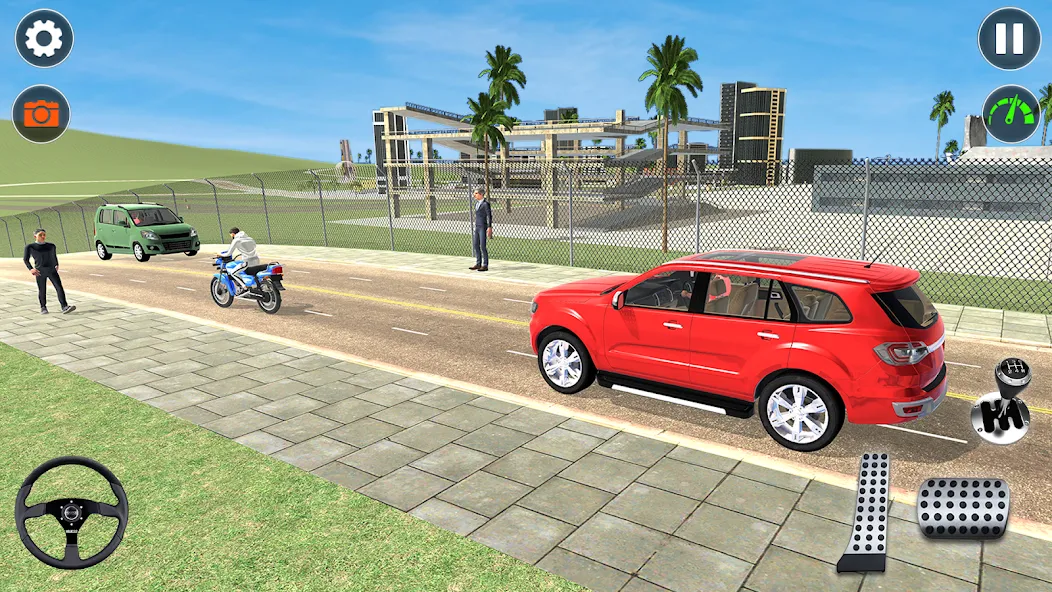 Indian Car Simulator: Car Game (Индийский автомобильный симулятор)  [МОД Много денег] Screenshot 2