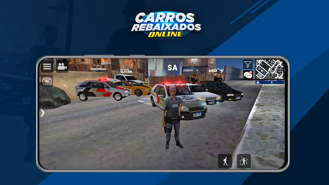 Carros Rebaixados Online (Каррос Ребайшадос Онлайн)  [МОД Бесконечные деньги] Screenshot 5