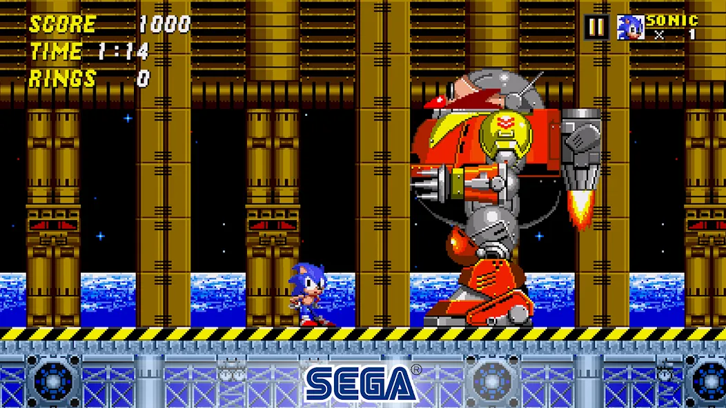 Sonic The Hedgehog 2 Classic (Соник Зе Хеджхог 2 Классик)  [МОД Все открыто] Screenshot 2