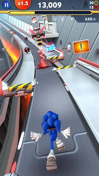 Sonic Dash 2: Sonic Boom Run (Соник Дэш 2)  [МОД Меню] Screenshot 3