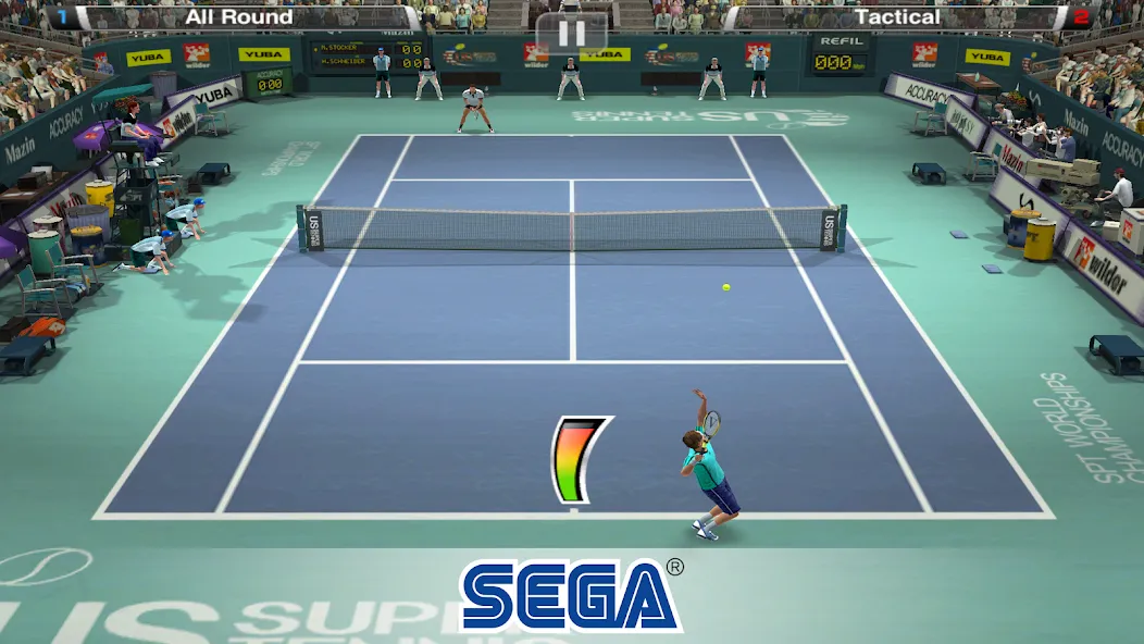 Virtua Tennis Challenge (Виртуа Теннис Челлендж)  [МОД Mega Pack] Screenshot 2