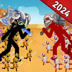 Взлом Stick Dynasty (Стритмен Баттл Уор)  [МОД Unlocked] - стабильная версия apk на Андроид