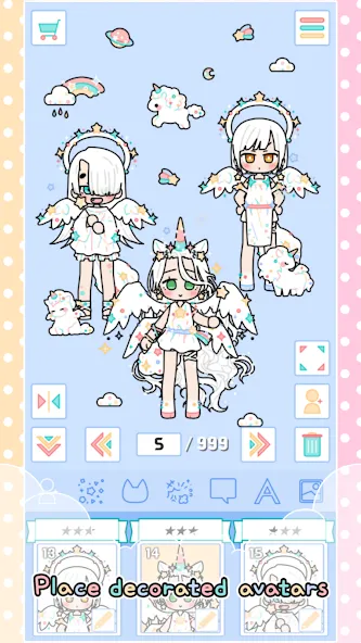 Pastel Friends : Dress Up Game  [МОД Unlimited Money] Screenshot 4