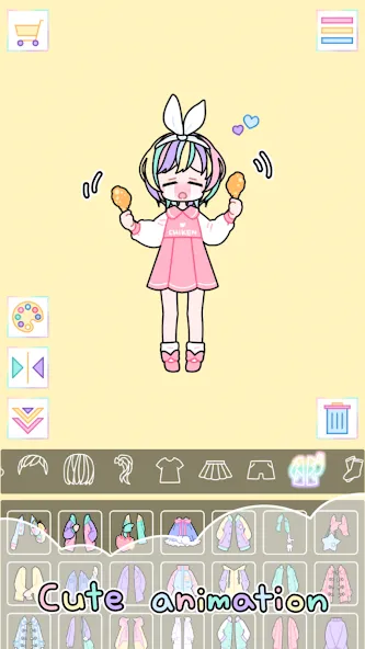 Pastel Girl : Dress Up Game  [МОД Menu] Screenshot 4