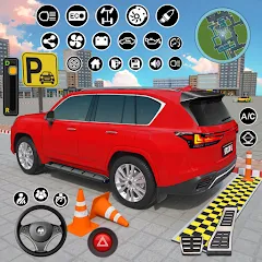 Взломанная Real Car Parking : Prado Games  [МОД Unlocked] - стабильная версия apk на Андроид