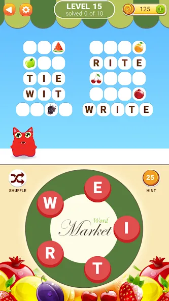 Word Market  [МОД Бесконечные деньги] Screenshot 2