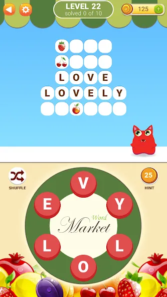 Word Market  [МОД Бесконечные деньги] Screenshot 3