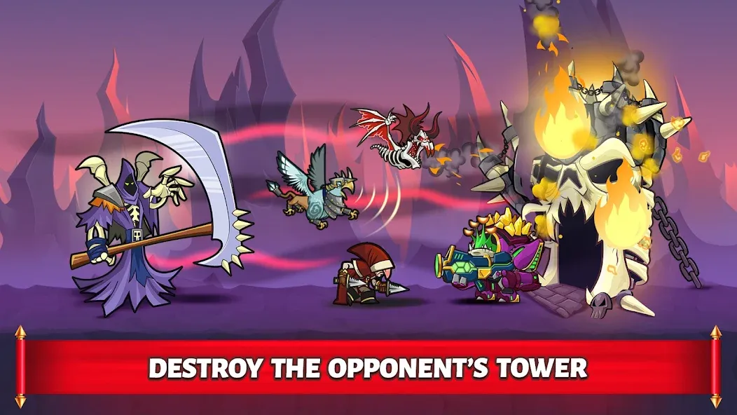 Tower Conquest: Tower Defense  [МОД Бесконечные деньги] Screenshot 2