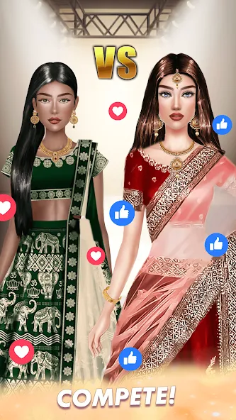 Makeup, Fashion Dress up Games  [МОД Menu] Screenshot 2