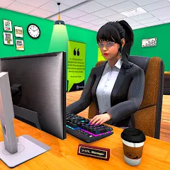 Взлом Virtual HR Manager Job Games  [МОД Все открыто] - последняя версия apk на Андроид