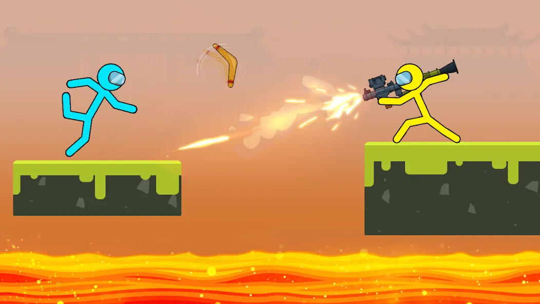 Stick-man Fighting Games  [МОД Menu] Screenshot 4