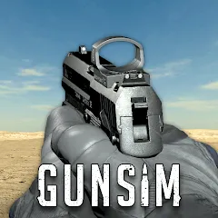 Взломанная GUNSIM - 3D FPS Shooting Guns (ГУНСИМ)  [МОД Menu] - полная версия apk на Андроид