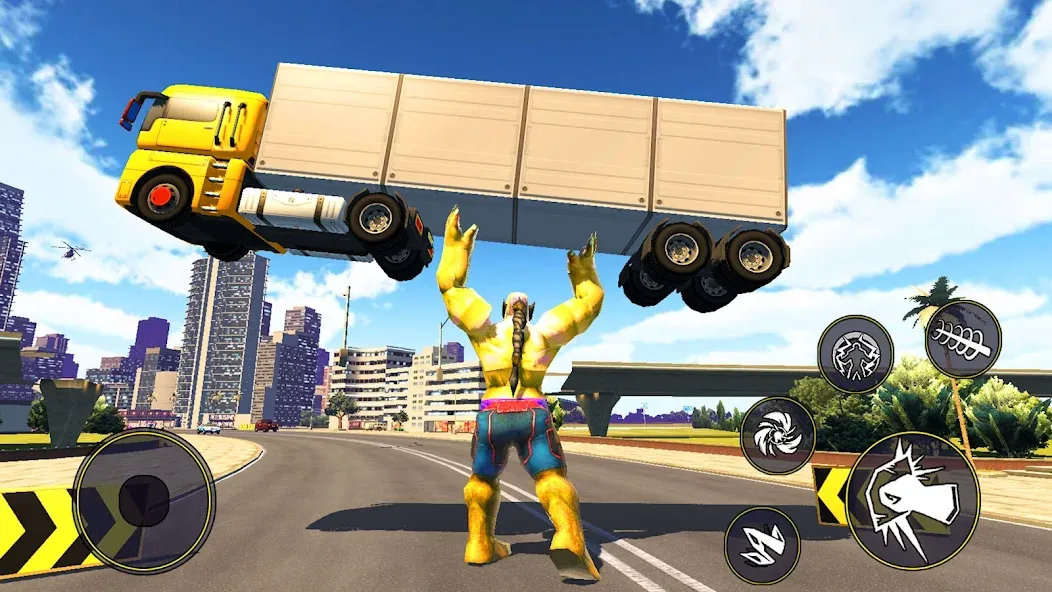 Super City Hero:superhero Game (упер Сити Герой)  [МОД Menu] Screenshot 2