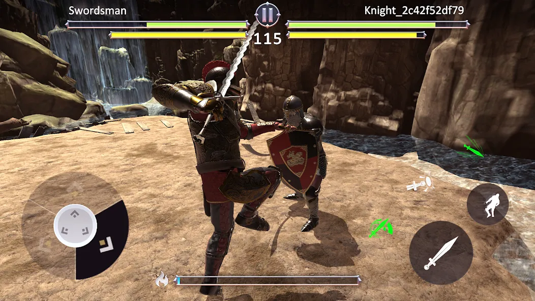 Knights Fight 2: New Blood (На русский язык это будет Найтс Файт 2)  [МОД Много денег] Screenshot 4