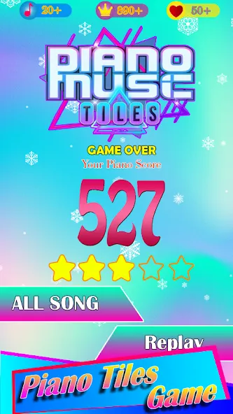 RaptorGamer Piano Tiles (РапторГеймер Пьяно Тайлс)  [МОД Все открыто] Screenshot 5