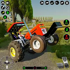 Скачать взломанную Farming Tractor Simulator Game  [МОД Бесконечные деньги] - стабильная версия apk на Андроид