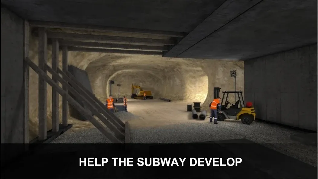 Subway Simulator 3D  [МОД Все открыто] Screenshot 5