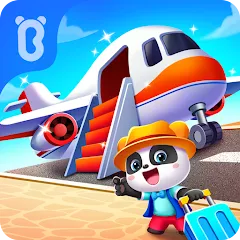 Скачать взломанную Baby Panda's Airport  [МОД Бесконечные деньги] - последняя версия apk на Андроид