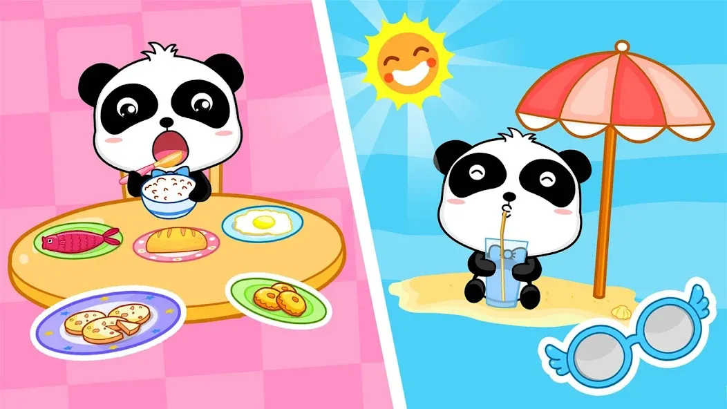 Baby Panda's Daily Life  [МОД Menu] Screenshot 2