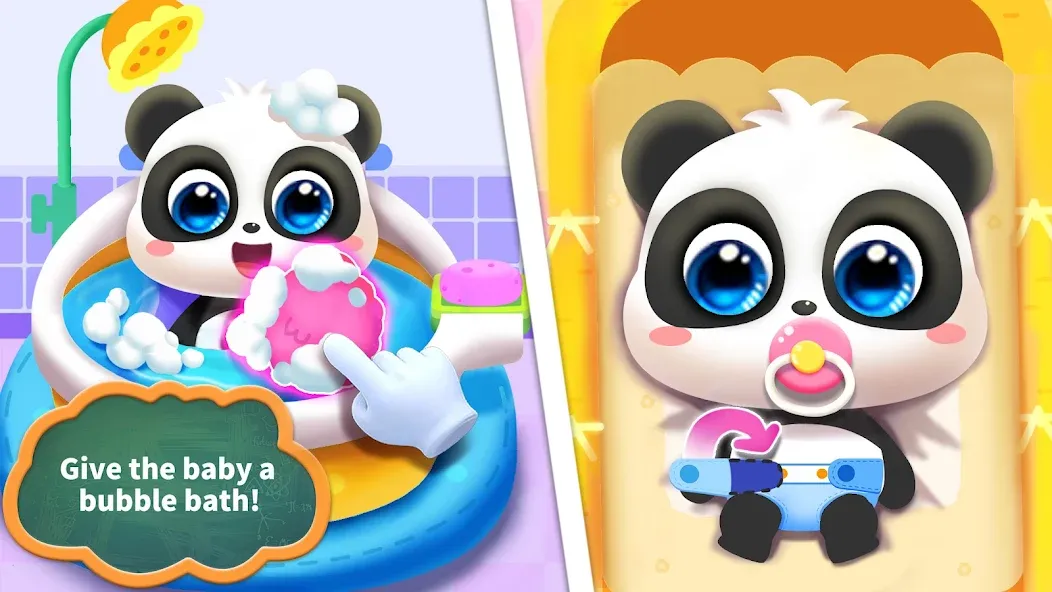 Baby Panda Care  [МОД Бесконечные деньги] Screenshot 1