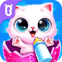 Взлом Little Panda: Baby Cat Daycare  [МОД Mega Pack] - последняя версия apk на Андроид