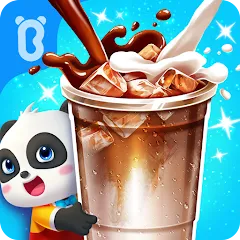 Взломанная Baby Panda’s Summer: Café  [МОД Много монет] - полная версия apk на Андроид