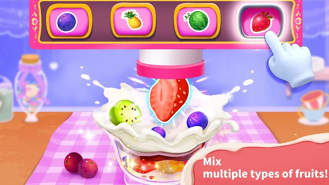 Baby Panda’s Ice Cream Shop  [МОД Бесконечные деньги] Screenshot 3